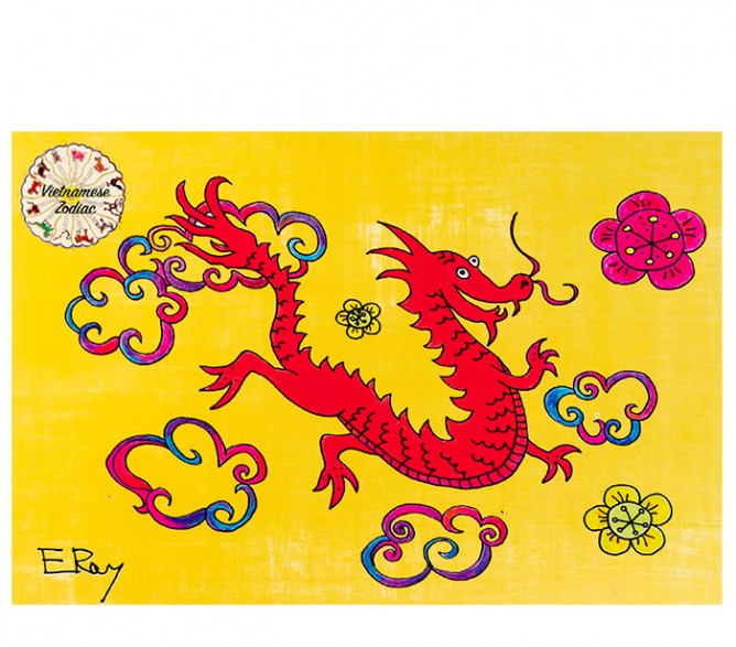 Postcard Dragon