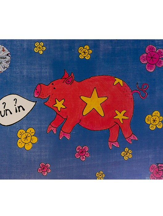 Postcard Pig